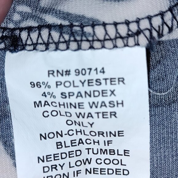 Kate & Mallory Dress Open-Back with Strap/Pull-Over 4% spandex-2X - Picture 8 of 9